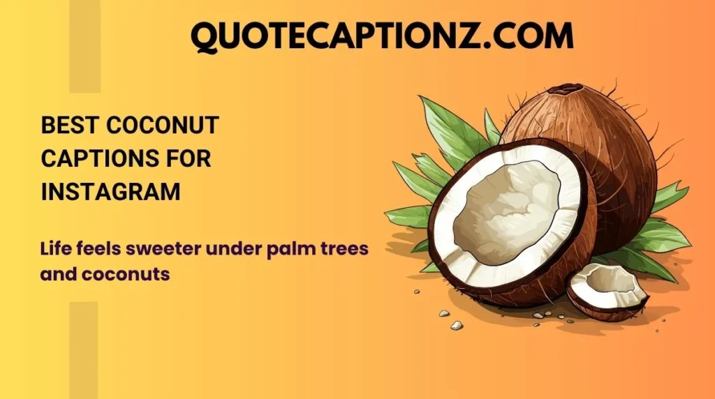 Best Coconut Captions for Instagram