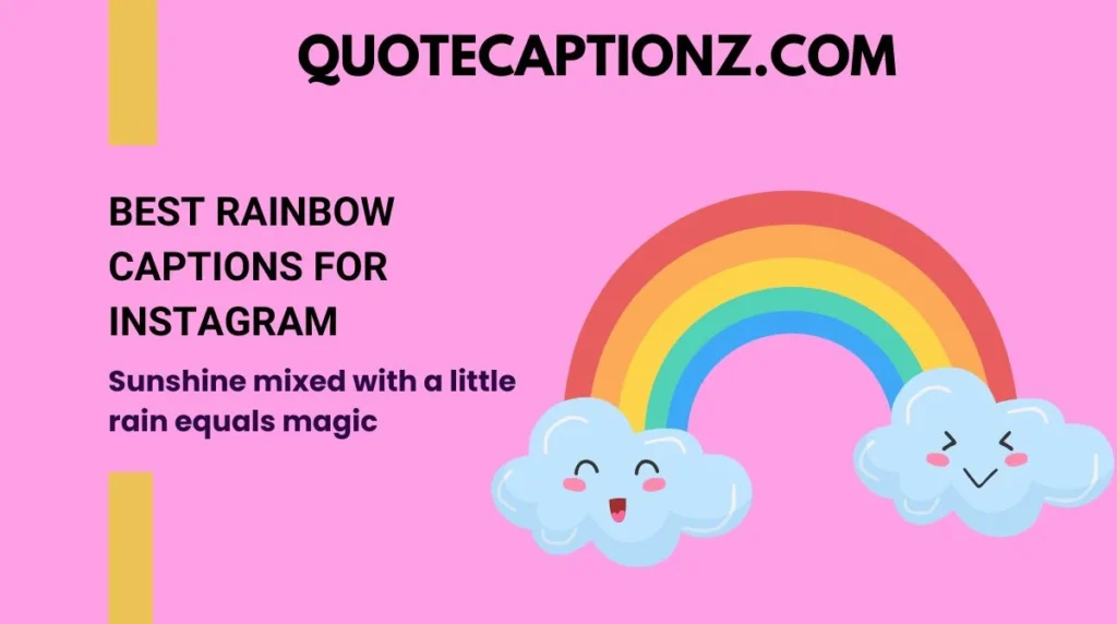Best Rainbow Captions for Instagram