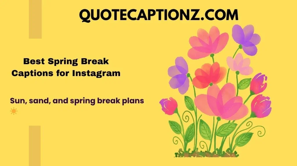 best-spring-break-captions-for-instagram