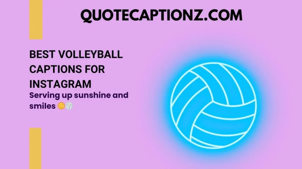 Best Volleyball Captions for Instagram