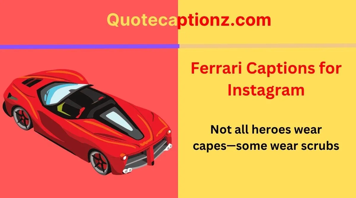Ferrari Captions for Instagram