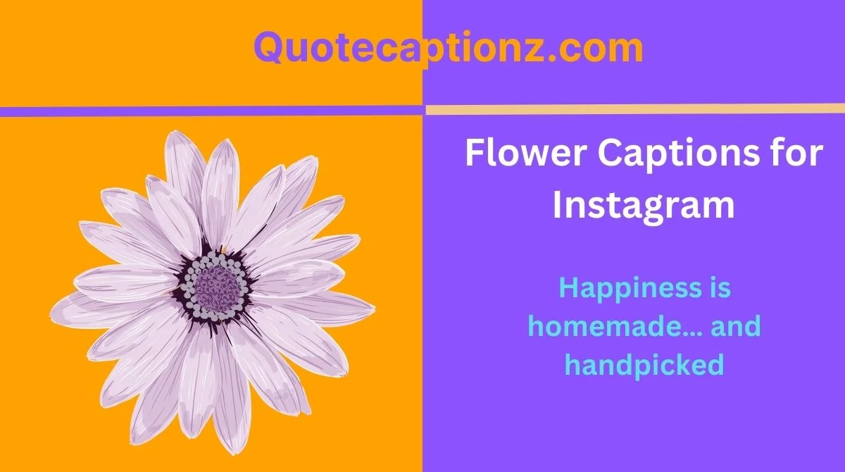 Flower Captions for Instagram