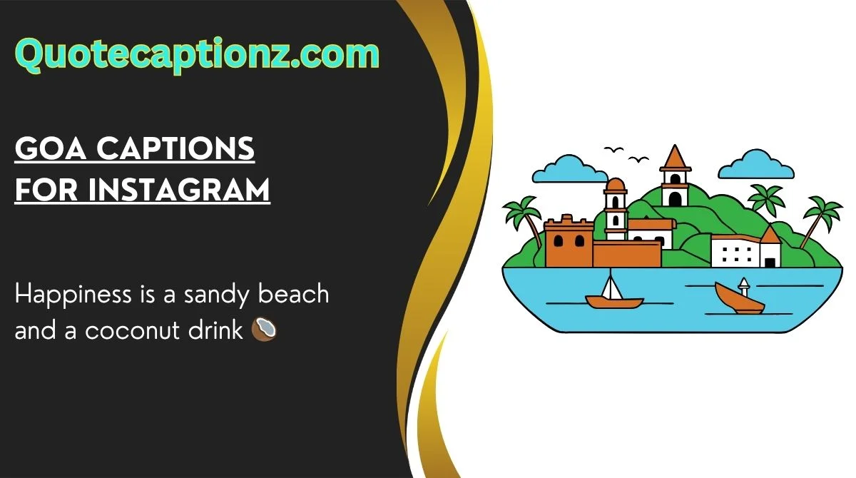 Goa Captions for Instagram