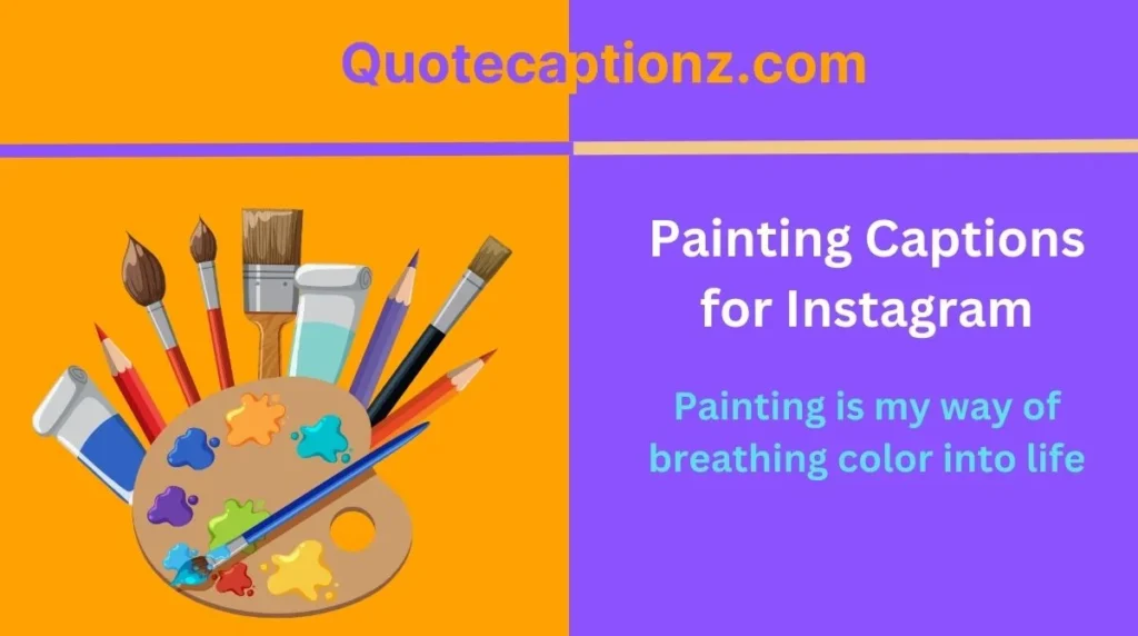 Painting Captions for Instagram