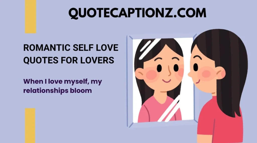 Romantic Self Love Quotes for Lovers