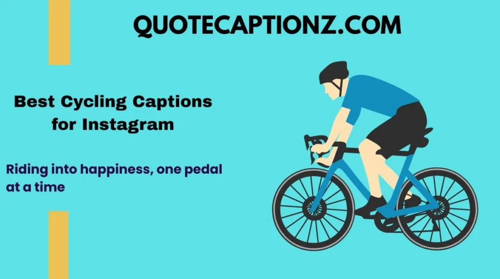 Best Cycling Captions for Instagram